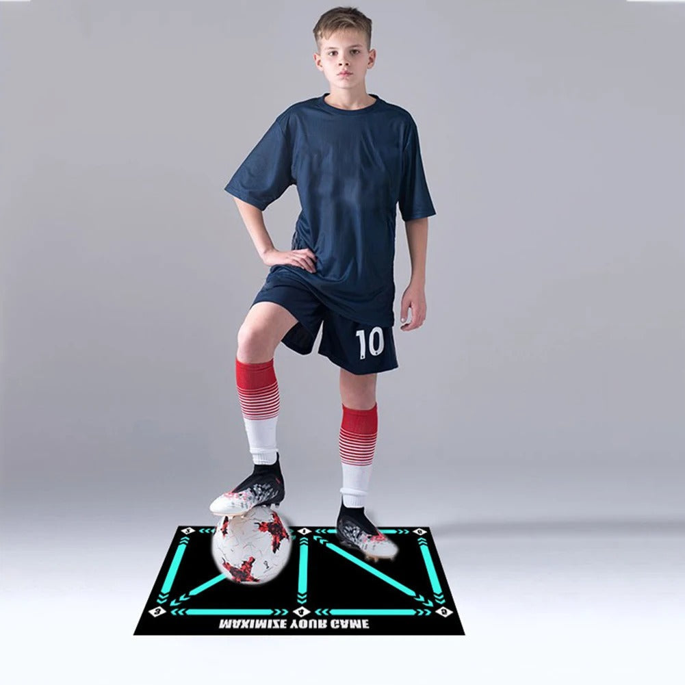 Lisslune | Soccer Training Mat – Anti-Slip, Noise-Reducing Training Tool