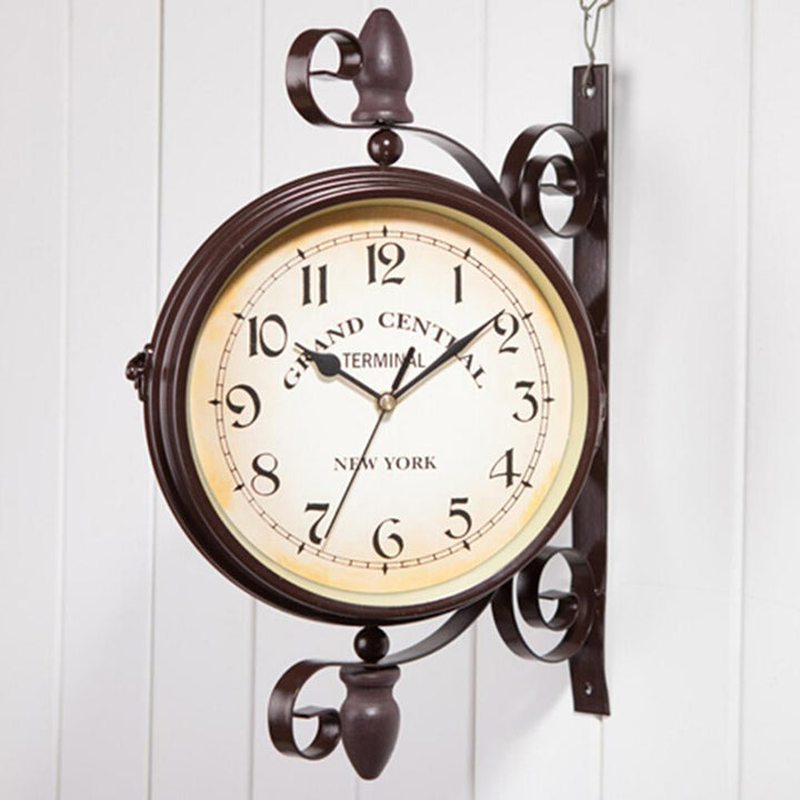 Lisslune | Retro Wall Clock – Classic New York Station Design