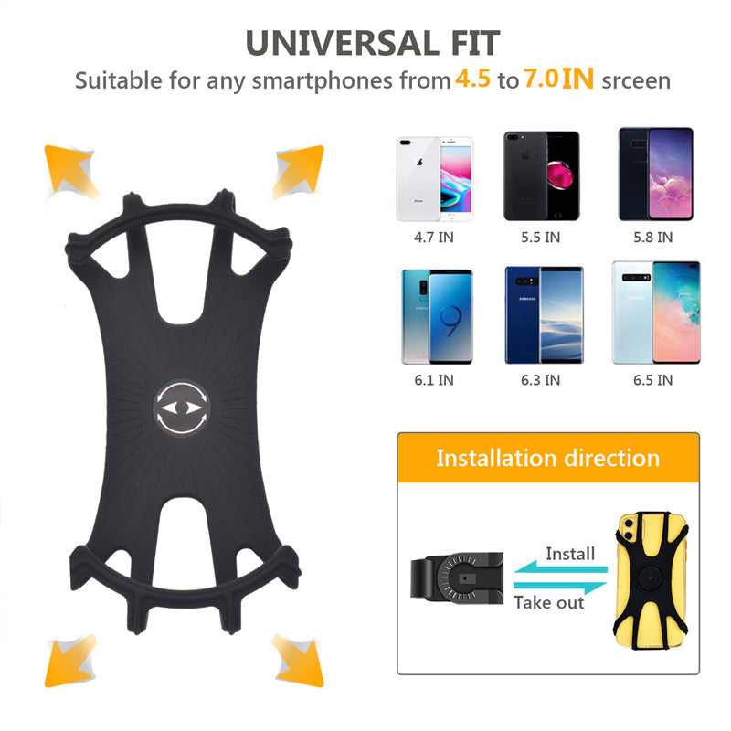 Lisslune | Rotating Multi-Claw Portable Phone Holder