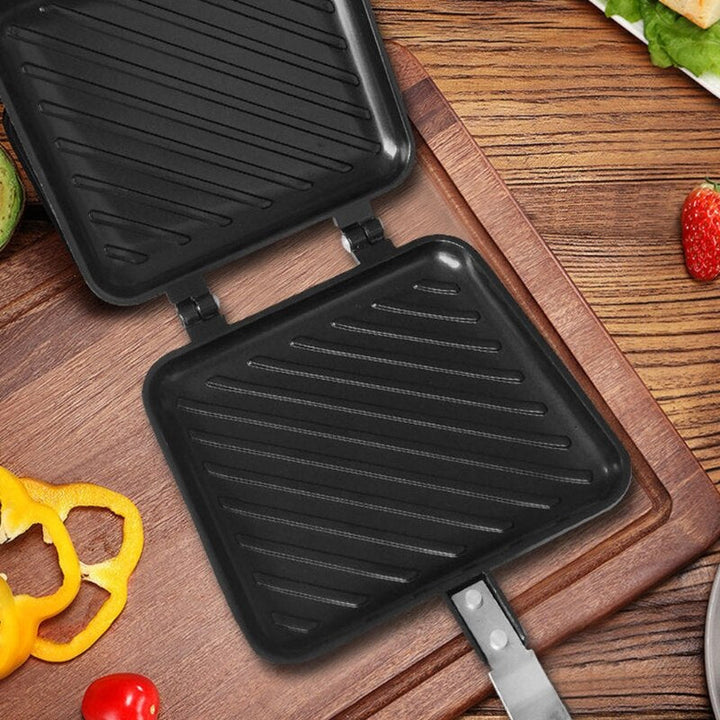 Lisslune | Double Sided Non-Stick Sandwich Maker Pan