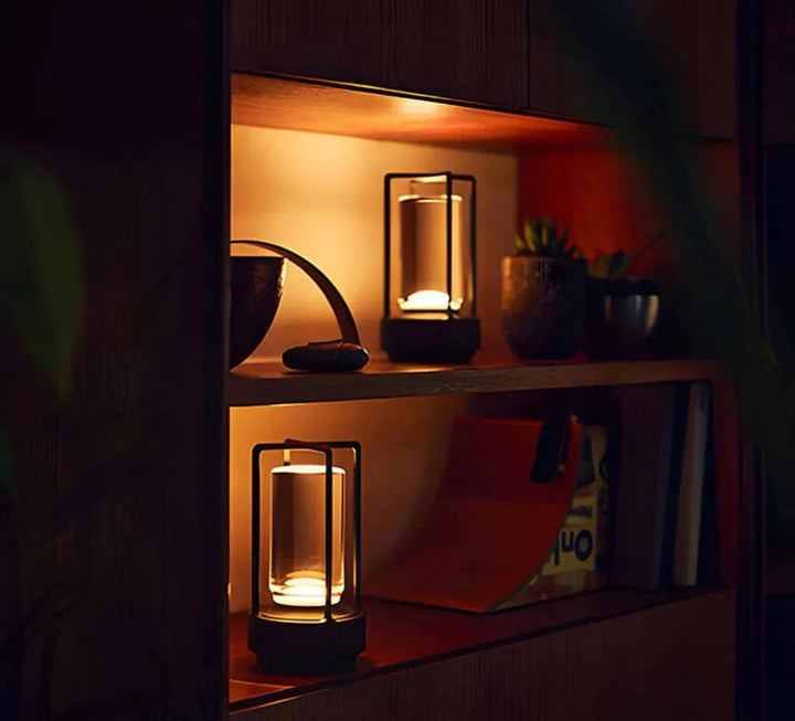 Lisslune | Waterproof and Portable Crystal Table Lamp - AuroraGlow