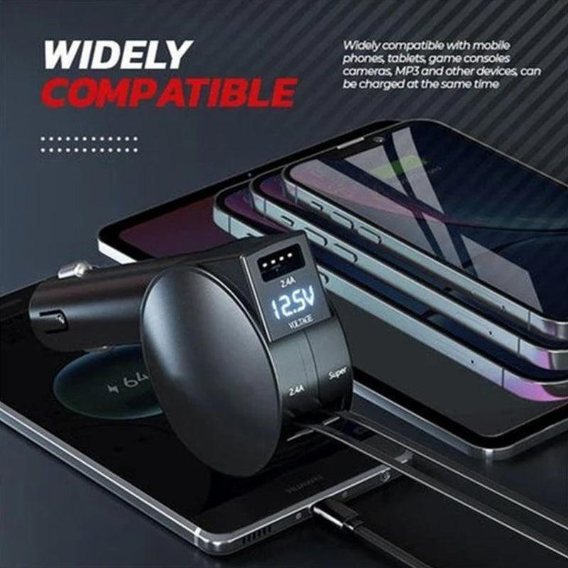 Lisslune | 3-in-1 Fast Car Charger