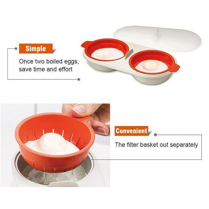 Lisslune | Portable Egg Cooker for the Microwave