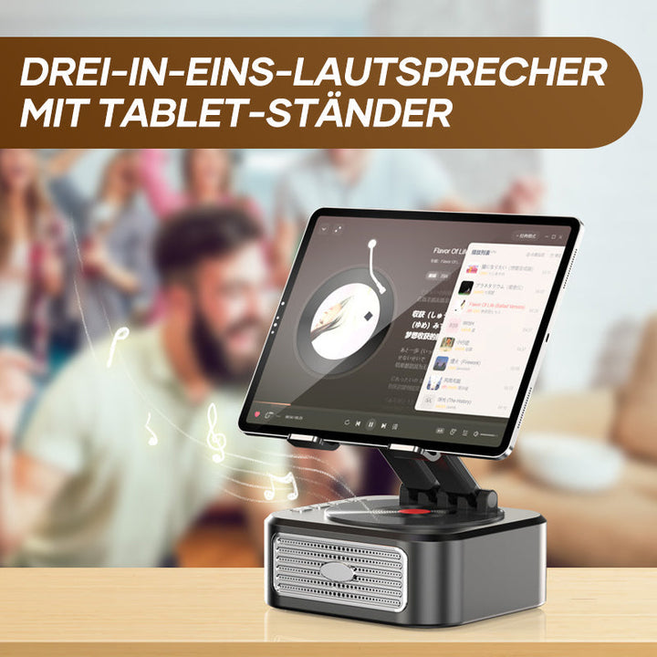Lisslune | Rotating Tablet Stand Speaker