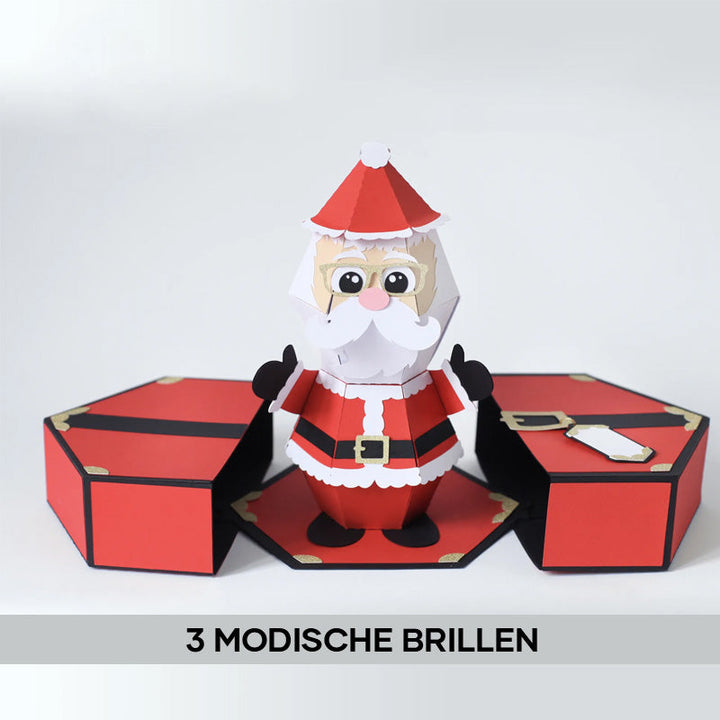 Lisslune | 3D-Popup-Box-Card "Santa Claus Prank"
