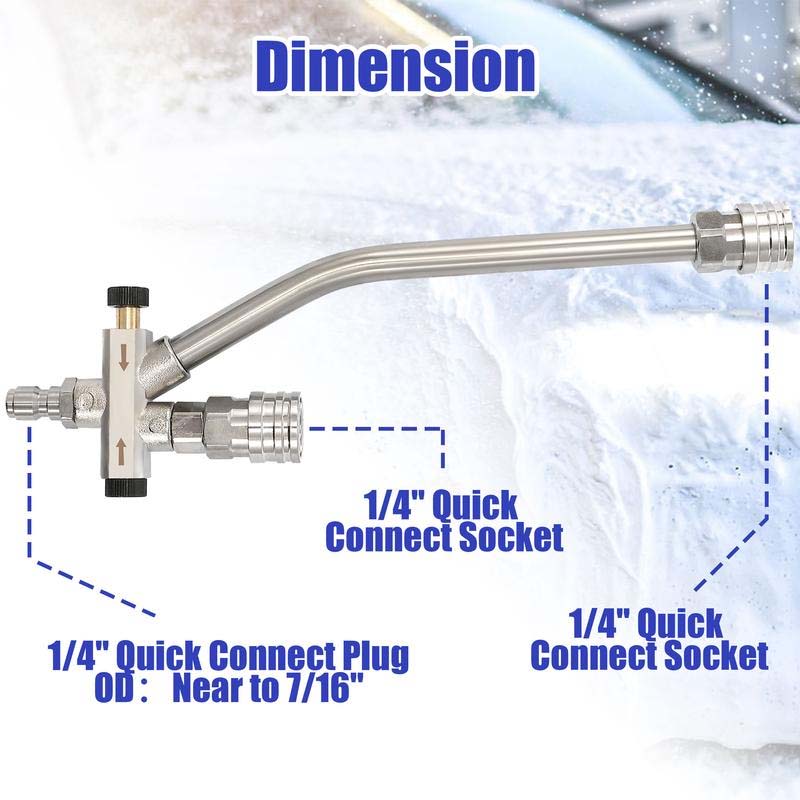 Lisslune | Foam Cannon Dual Connector Accessory
