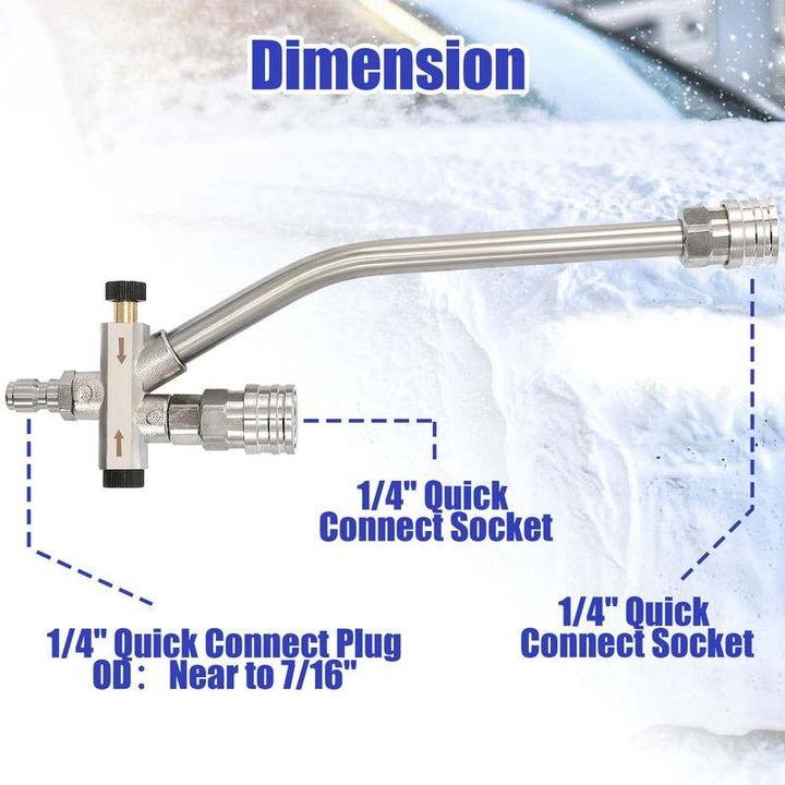 Lisslune | Foam Cannon Dual Connector Accessory