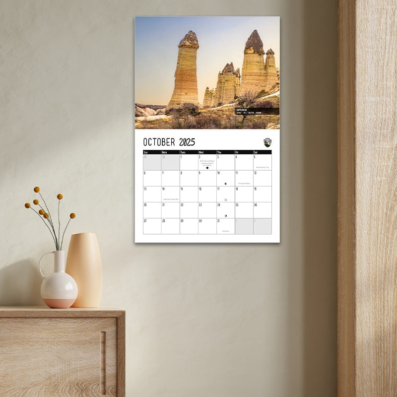 Lisslune | Interesting Nature Calendar 2025