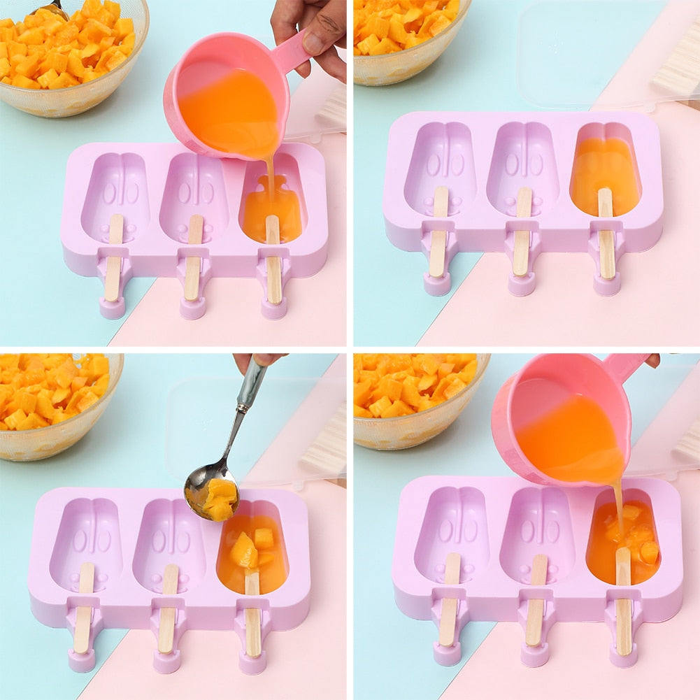Lisslune | Cute Rabbit Ice Cream Molds