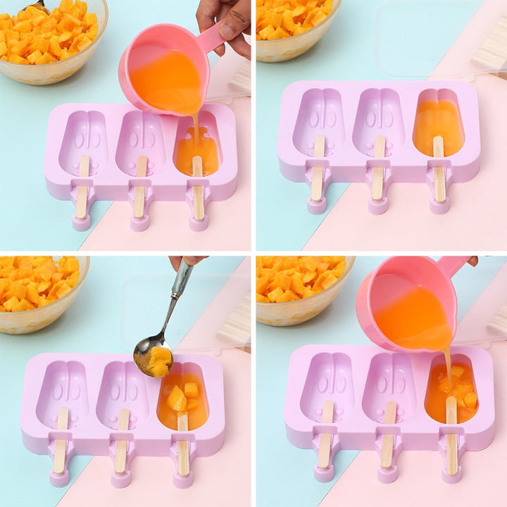 Lisslune | Cute Rabbit Ice Cream Molds