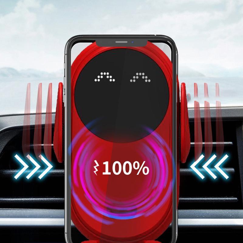 Lisslune | Smart Wireless Auto-Sensing Car Phone Mount Charger