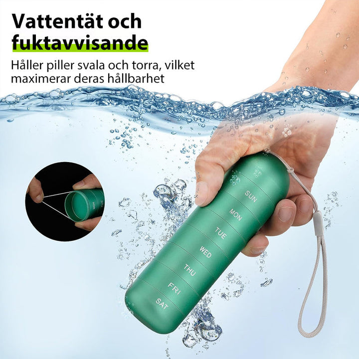 Lisslune | 7-Day Portable Pill Organizer for Travel