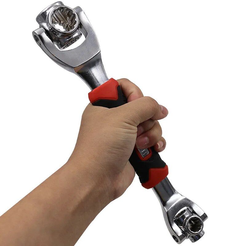 Lisslune | 8-in-1 Multifuntional Rotating Socket Wrench - Universal, Slip-resistant Hand Tool