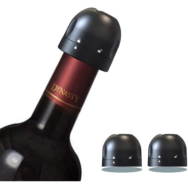 Lisslune | Reusable leak-proof silicone sealing cap for champagne and wine bottles