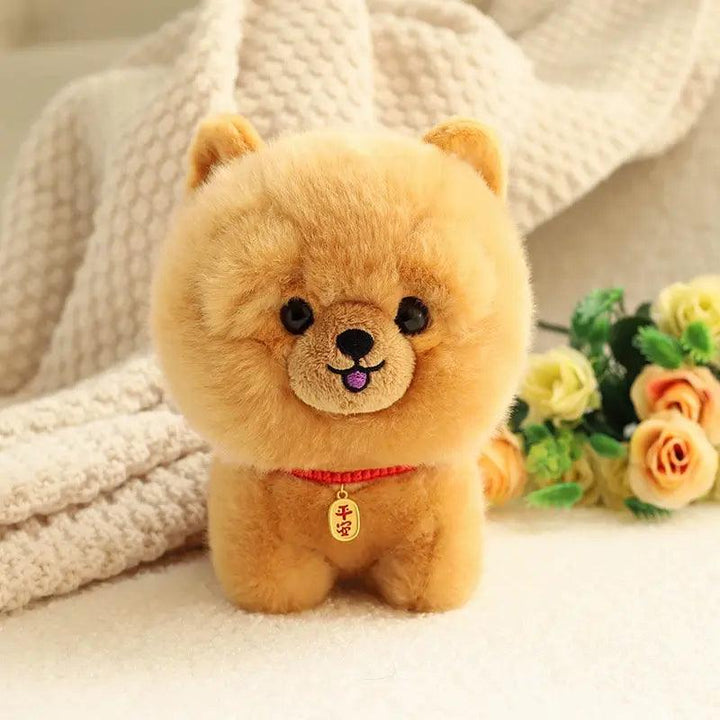 Lisslune | Charming Kawaii Chow-Pom-Corgi Mix Plush Pet Doll