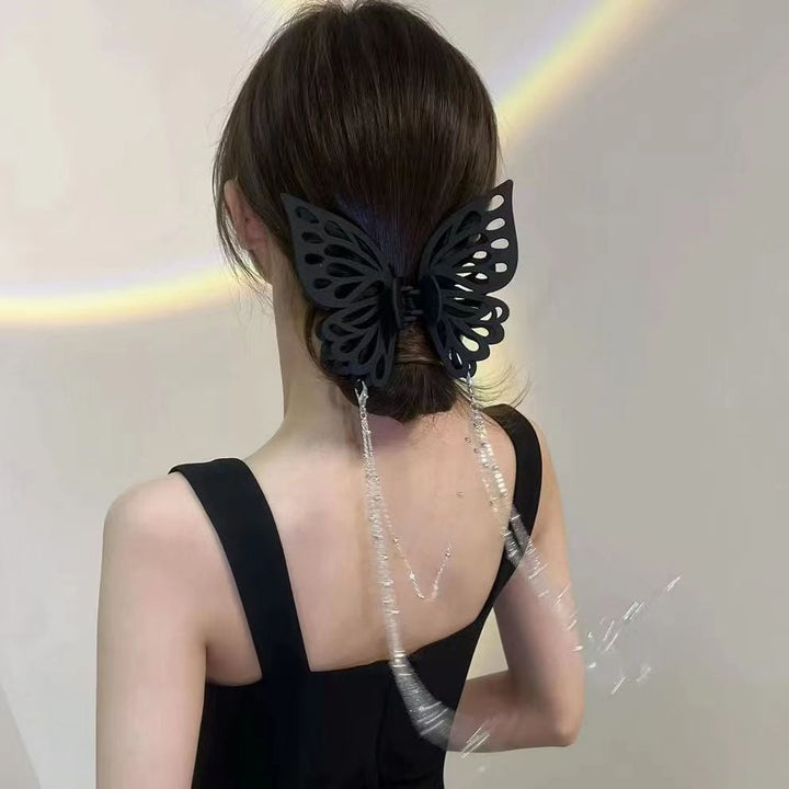 Lisslune | Tassel butterfly hair clip