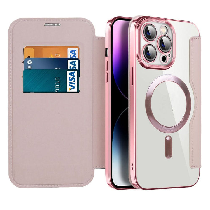 Lisslune | Magnetic Leather Flip Case iPhone 11–14 Series