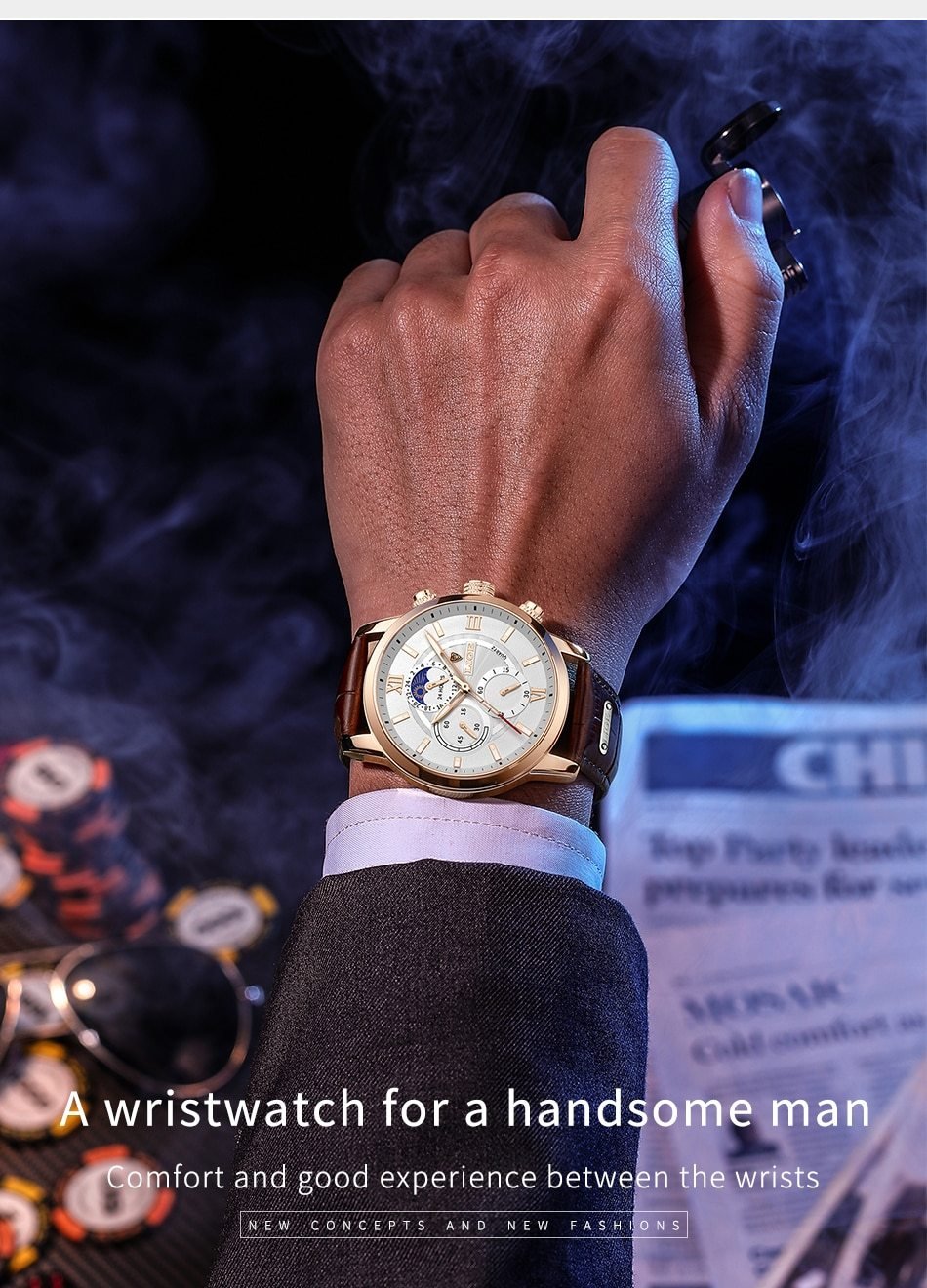 Lisslune | Classic Sports Watch