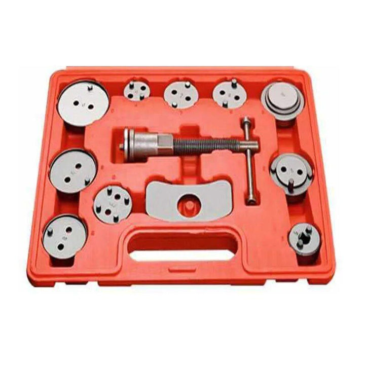 Lisslune | Universal 12-piece car brake caliper tool set – disc return & piston compression kit