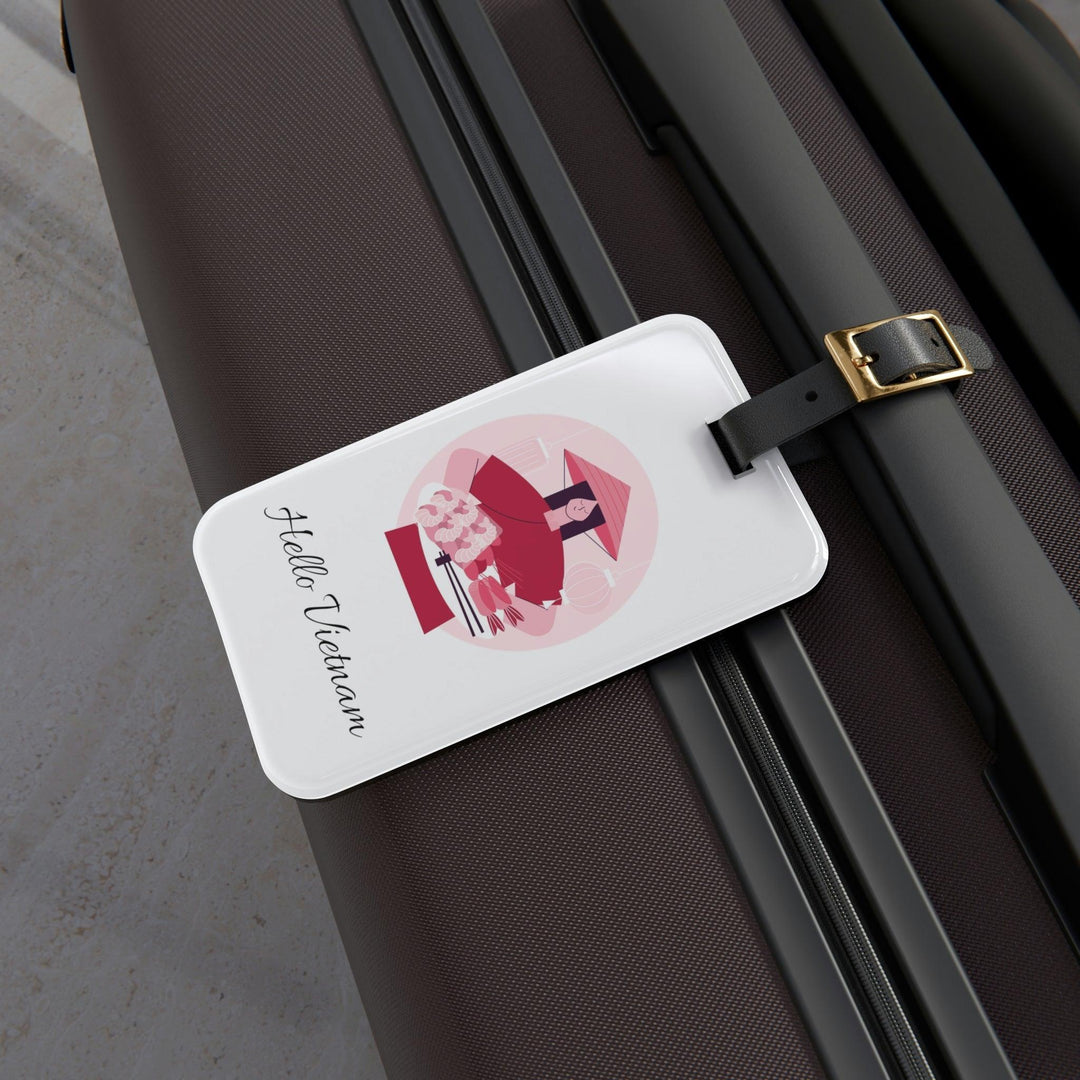 Lisslune | Personalized Elegant Acrylic Luggage Tag Collection: Travel with Flair