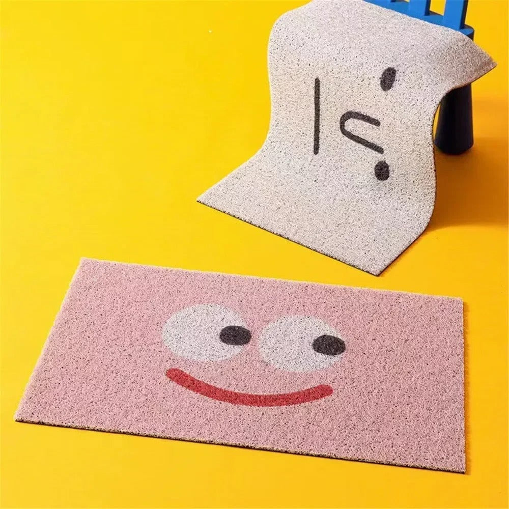 Lisslune | Funny Mood Indoor Door Mat – Washable Non-Slip Welcome Mat