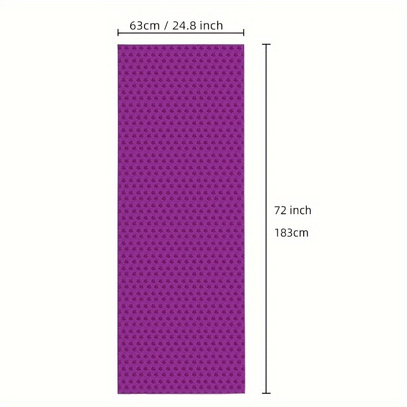 Lisslune | Anti-Slip Yoga Mat – Foldable & Washable