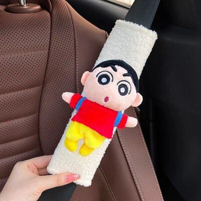 Lisslune | Plush Heart Frog Car Seatbelt Shoulder Pad