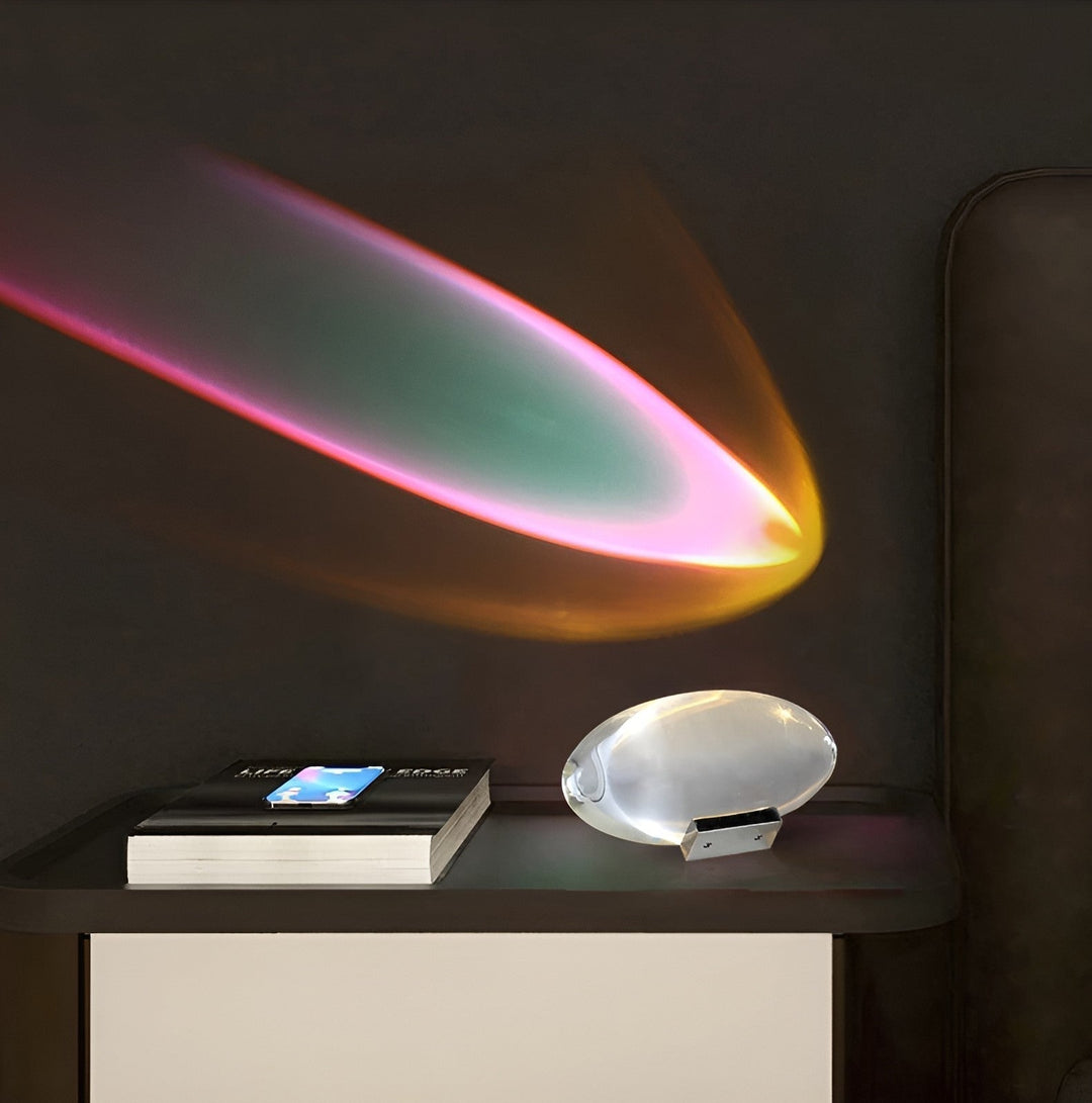 Lisslune | Crystal Lamp - Create a magical light show in your home