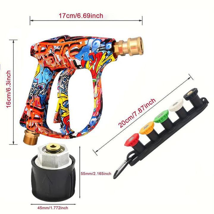Lisslune | High pressure cleaner spray gun set