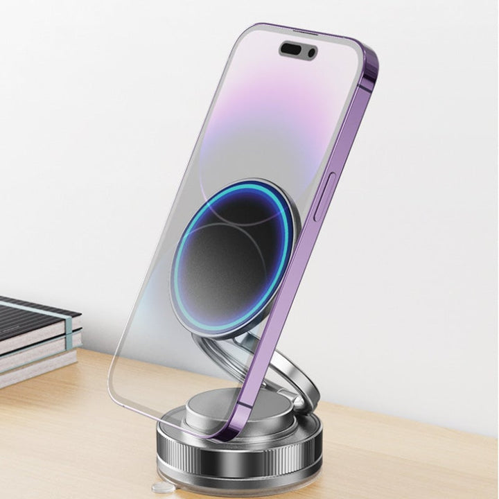 Lisslune | 360° adjustable vacuum magnet phone holder