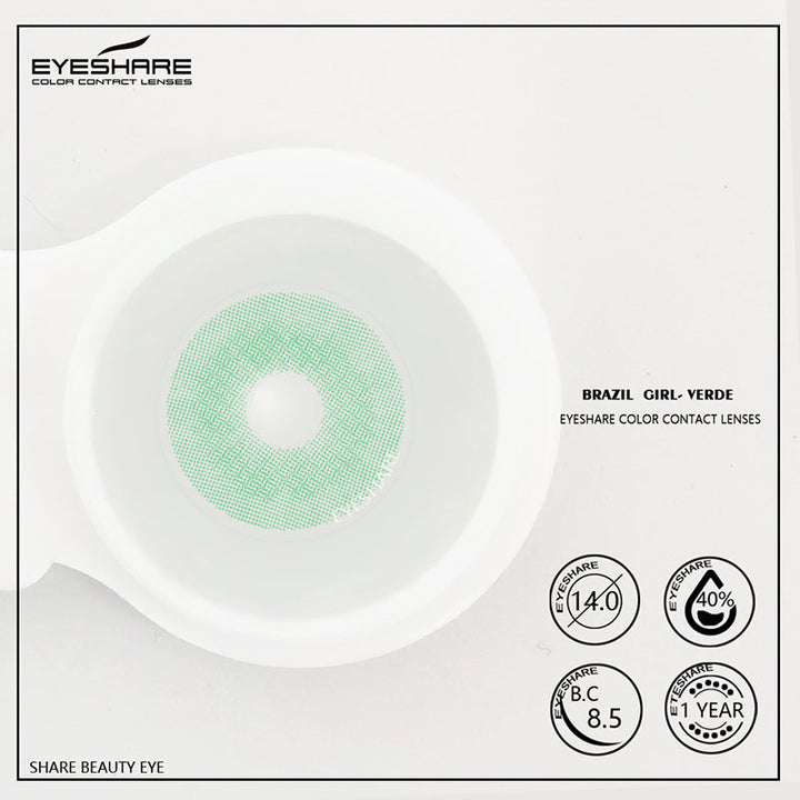 Rynx Brazilgirl Green 14.0mm 1 Pair | 1 Year