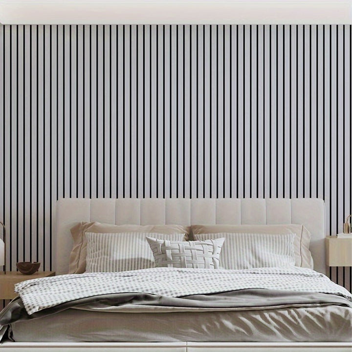 Lisslune | WoodLook Wall Panels – Self-Adhesive 3D PVC Wall Covering for Quick Living Effect