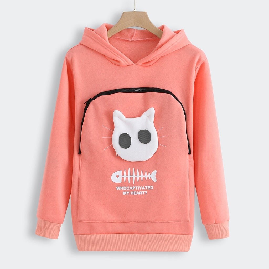 Lisslune | Cat Lovers Hoodie Cuddle Pouch
