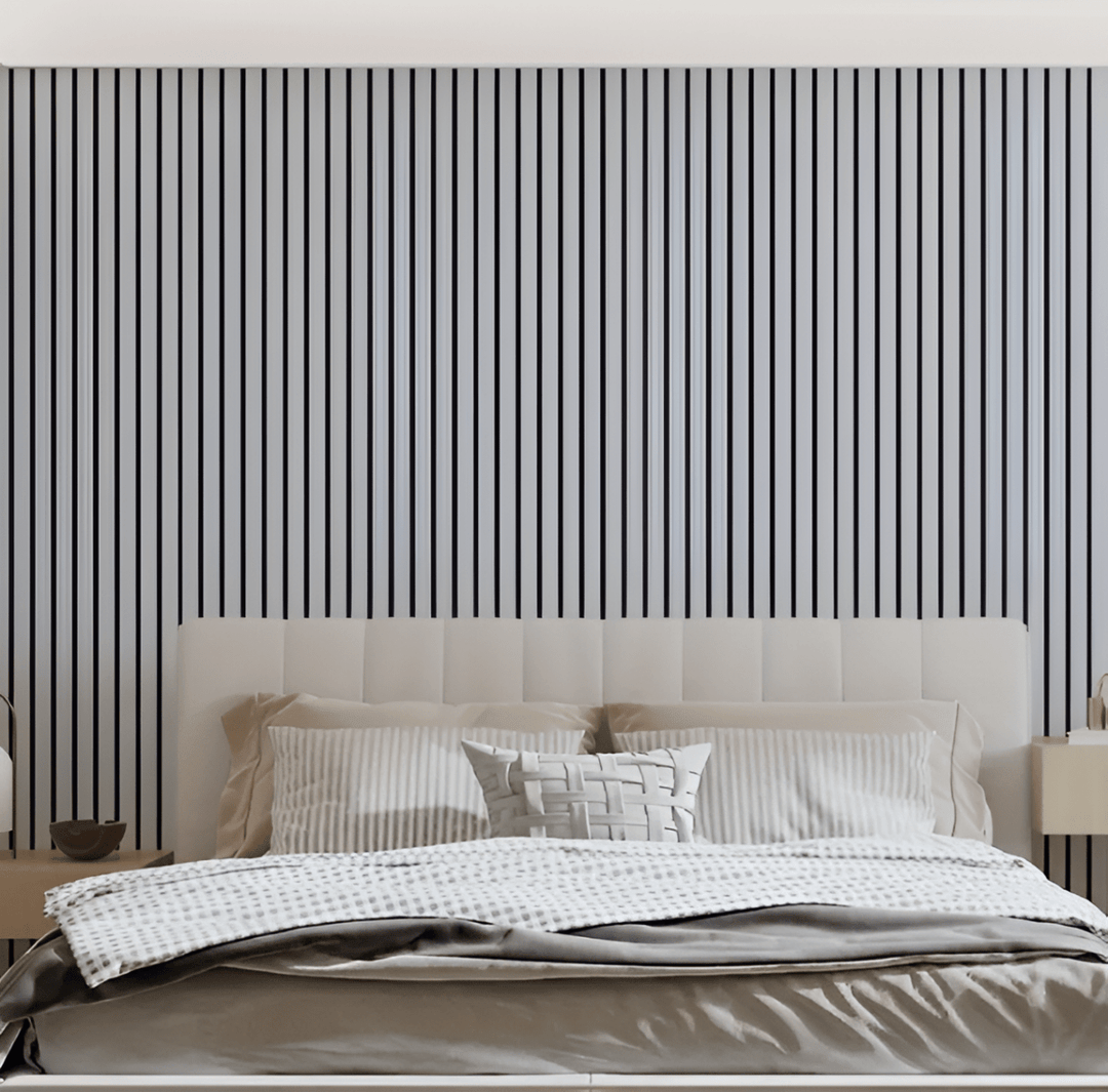 Lisslune | 3D Acoustic Panel – Self-Adhesive Wood-Effect Wall Panels