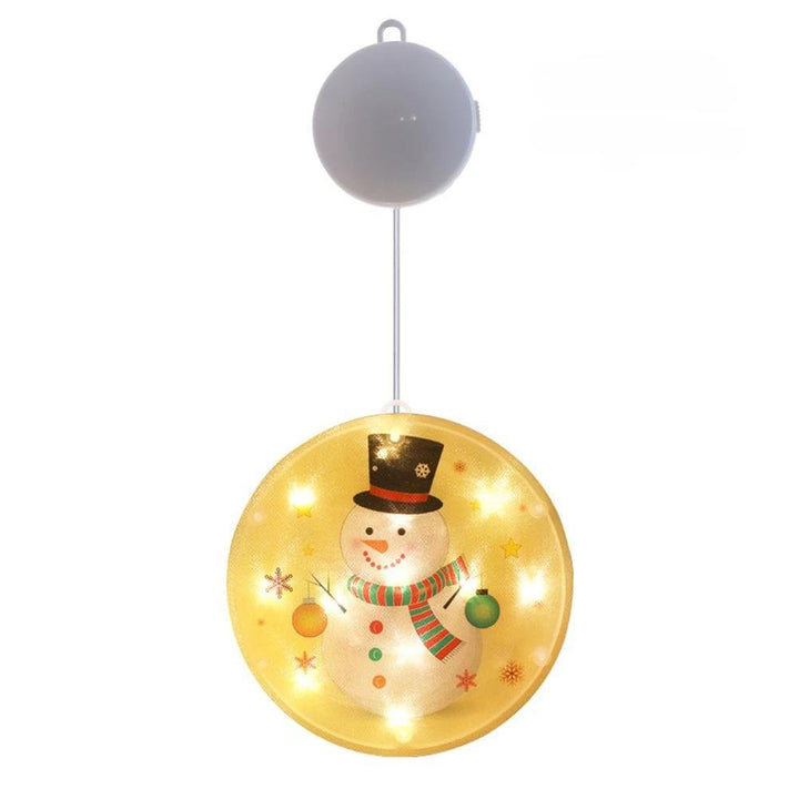 Lisslune | Christmas Tree LED Window Lights – 3D Battery-Powered Fairy Glow with Easy Hang & Double-Sided Tape