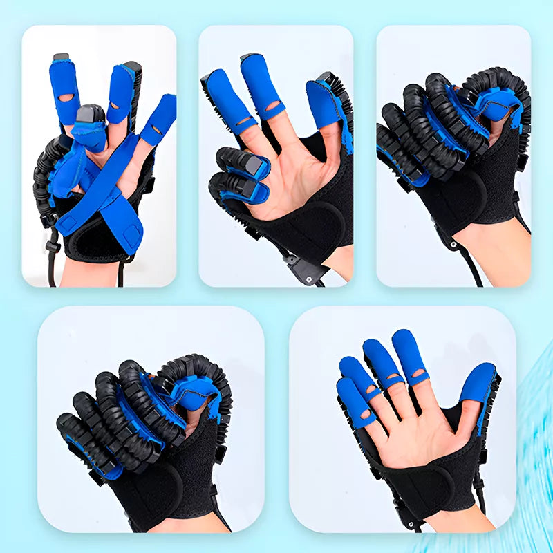 Lisslune | Rehabilitation Robot Glove | Adjustable Speed, Ergonomic Design & Ideal for Post-Stroke Recovery and Motor Skill Enhancement