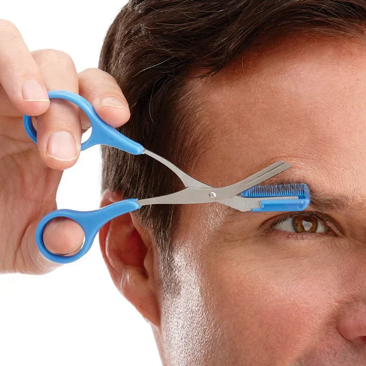 Lisslune | BrowPerfektor - Stainless Steel Eyebrow Scissors