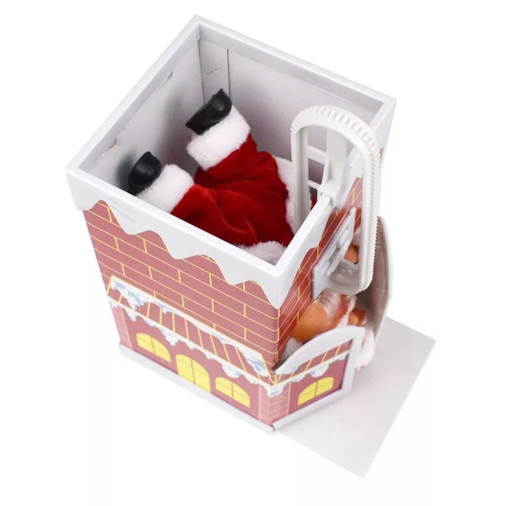 Lisslune | Electric Climbing chimney Santa Claus