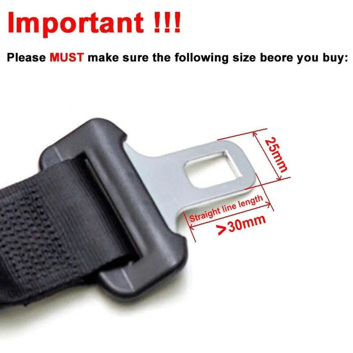 Lisslune | Universal 24.5mm Seatbelt Extender