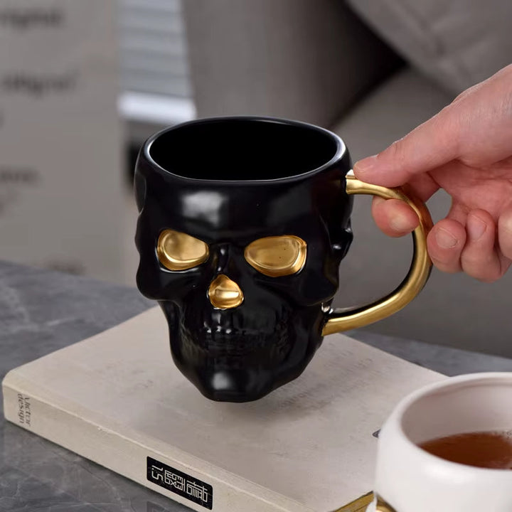 Lisslune | Spooky Skull Coffee Mug