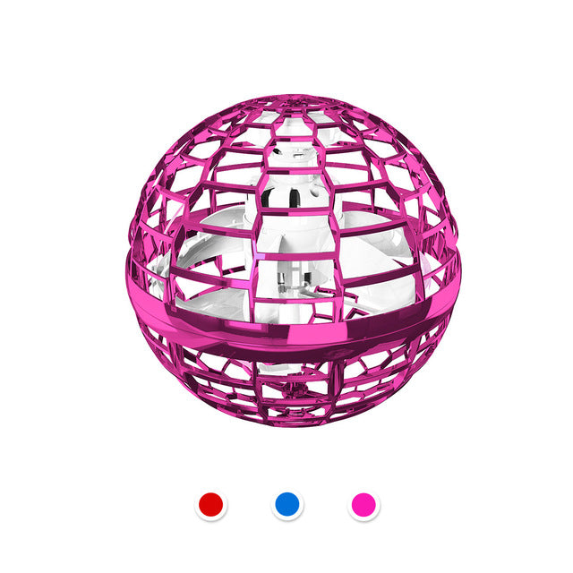 Lisslune | Flynova Pro Flying Ball Spinner Toy Hand-controlled Drone Helicopter 360 Degree Rotating Mini UFO with Light Kids Gifts