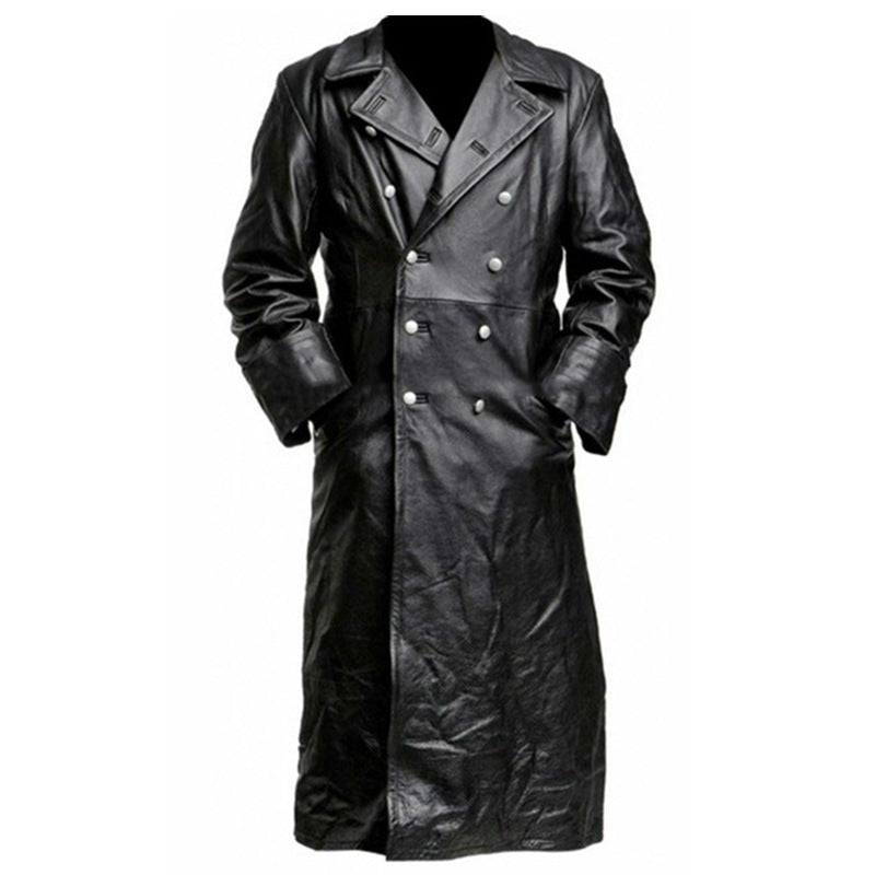 Lisslune | Longer Leather Coat