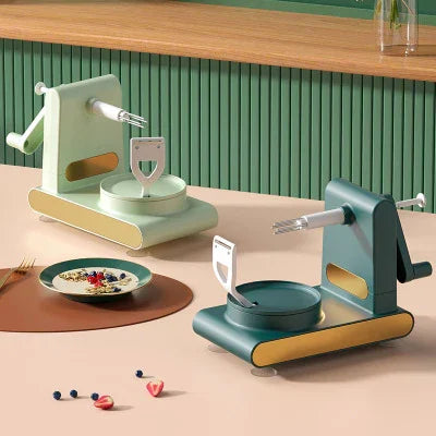Lisslune | Simple vegetable and fruit peeler with hand crank – For effortless peeling