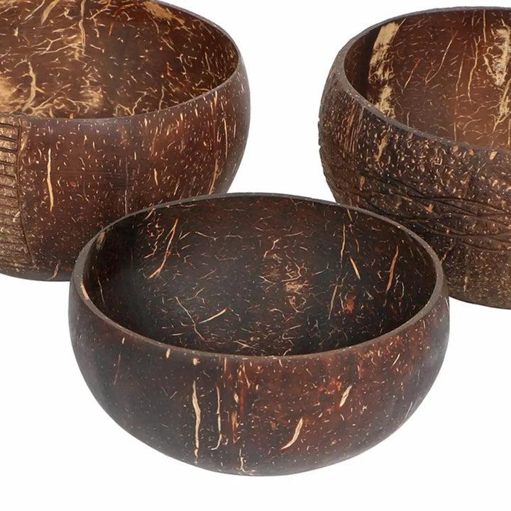 Lisslune | Coconut Bowl Set – Sustainable Serving Bowls