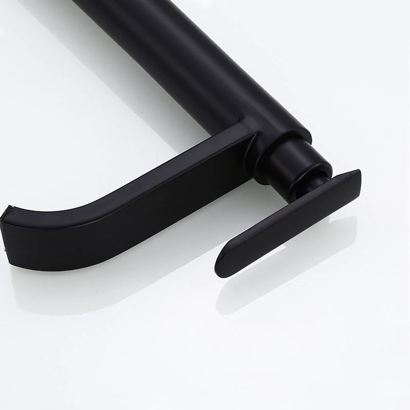 Lisslune | Matte black cold water single faucets for sink installation