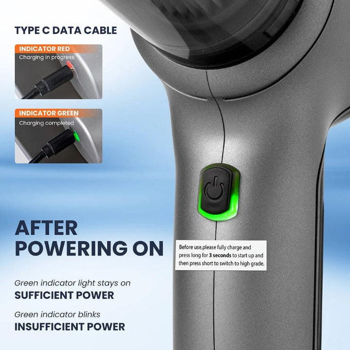 Lisslune | Upgrade Mini 3 in 1 Vacuum Cleaner