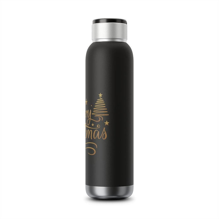 Lisslune | Holiday Harmony: Bluetooth Speaker & Insulated Bottle with LED Lighting - 22oz Music & Hydration Companion