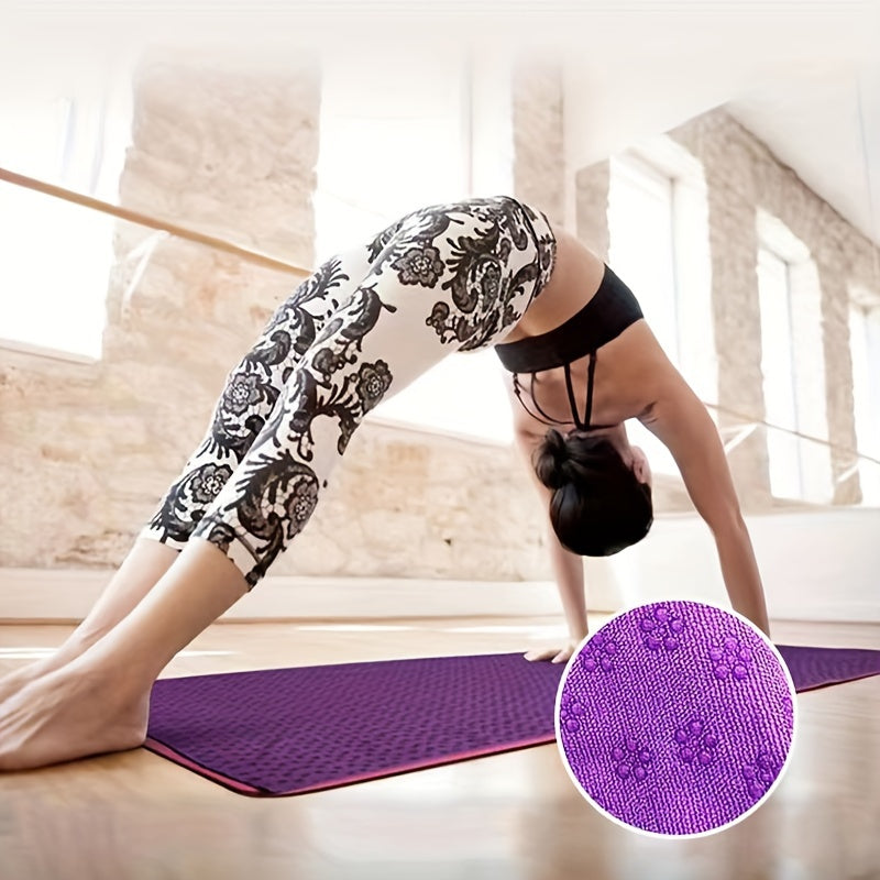 Lisslune | Anti-Slip Yoga Mat – Foldable & Washable