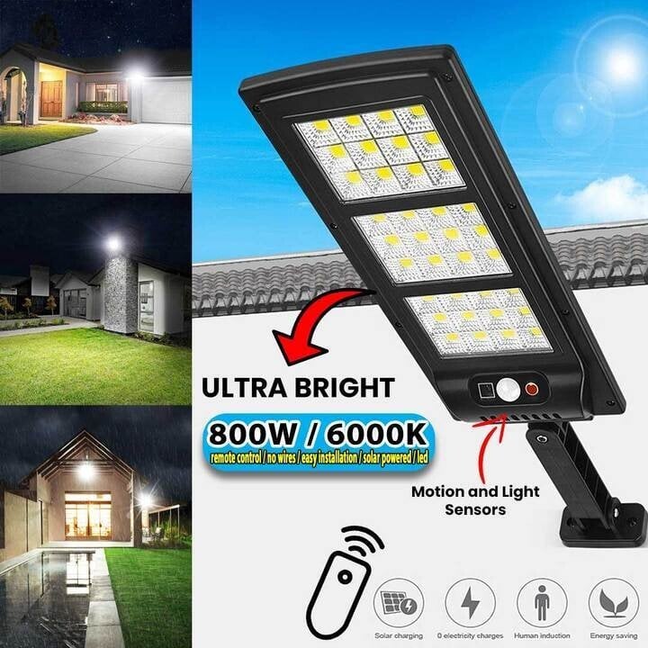 Lisslune | Solar LED Lamp 6000K