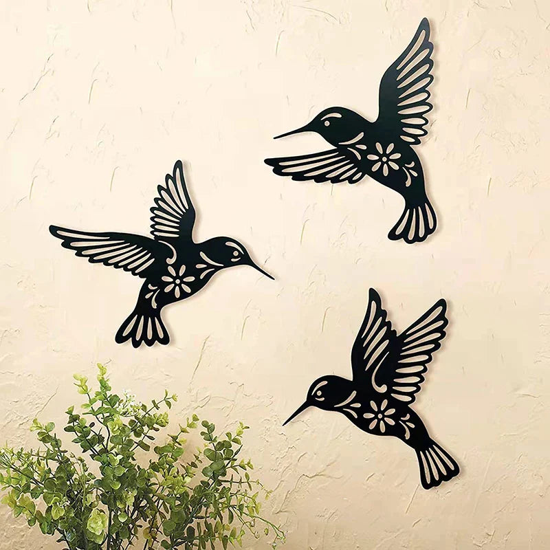 Lisslune | Nature'sFlight - Elegant Hummingbird Wall Sculpture